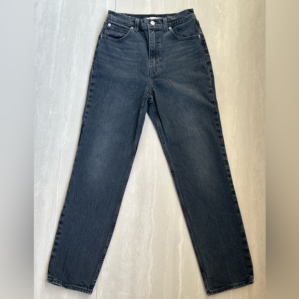 Levi's Charcoal Slim Straight Jeans
